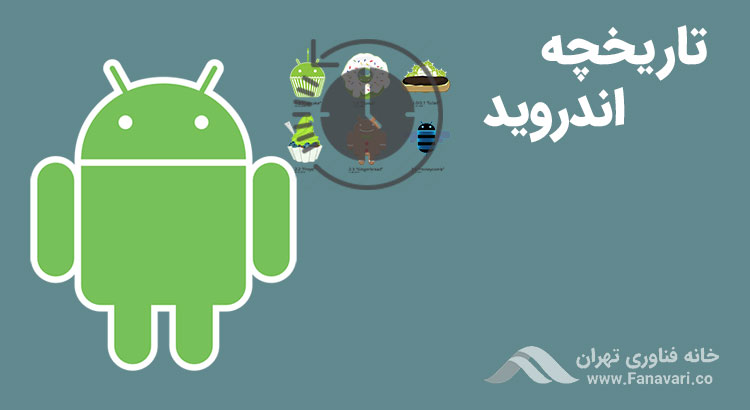 تاریخچه اندروید