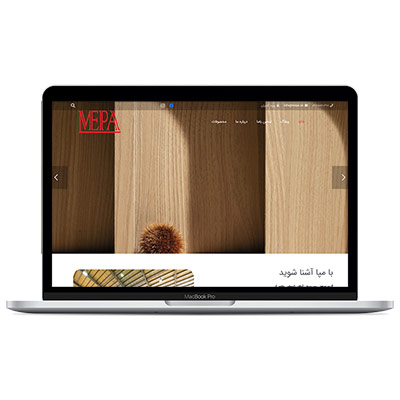 وبسایت شرکت مپا