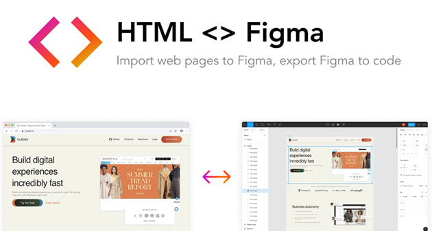 افزونه HTML to Figma