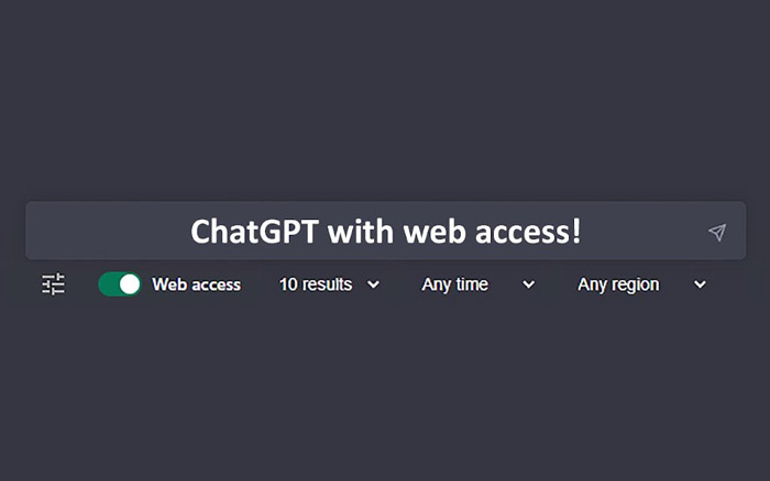 افزونه WebChatGPT