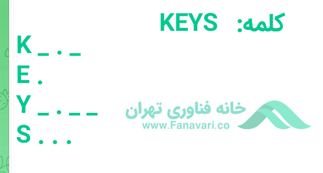 کد مورس 29 مرداد