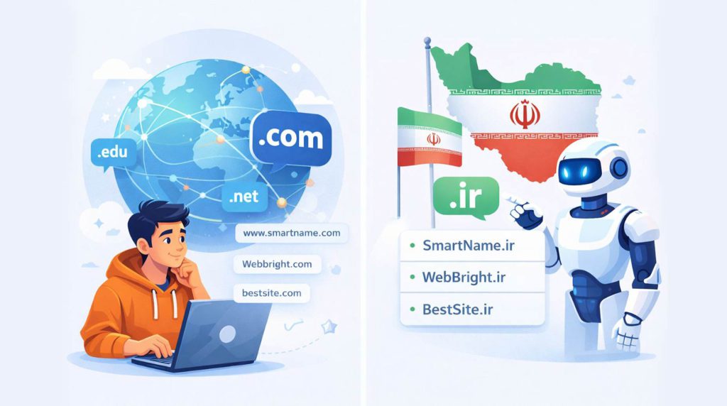 انواع دامنه