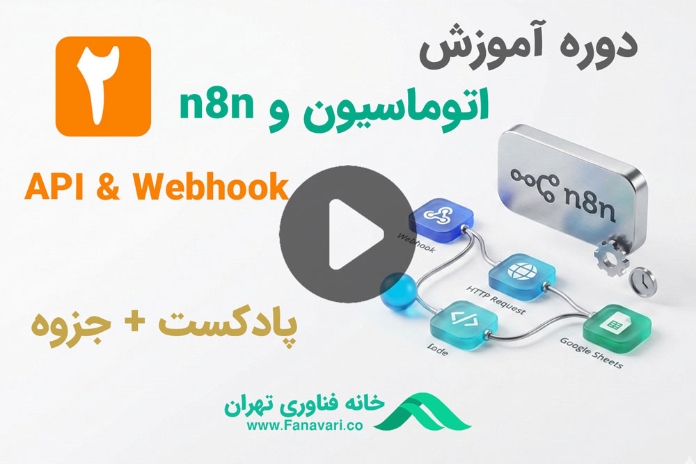 آموزش مفاهیم API و Webhook در n8n